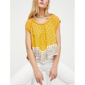 •FREE PEOPLE• We The Free Safe and Sound Tee SM